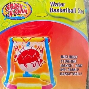 New Splash N Swim Water Basketball Set